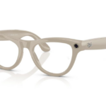 RayBan Meta Skyler Shiny Chalk Gray / G15 Green