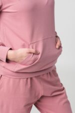 BLUZA COTON CASUAL FEMEI PINK-XS - Image 7