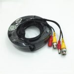 Cablu video si alimentare 15 metri LN-EC04-15M; conectori DC si BNC;  Video Power: 26 AWG; Insulation: 1.3mm Colourless PE; Power Conductor: 21 AWG x 2C Red/Black ID: 1.35mmPVC; Outer Jacket: 4.4mm PVC Black - Image 3