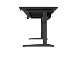 Birou gaming Genesis Holm Modular 160, material lemn/metal, reglabil pe inaltime 70 - 90 cm, iluminare RGB, management cabluri, negru - Image 10