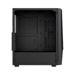 Carcasa FORTRON CMT195A Mid Tower NEGRU - Image 5