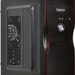 Carcasa SPACER New Mercury, Mid Tower, Black