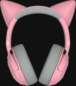 Casti Gaming Head-band Razer Kraken Kitty V2 BT, Wireless, Noise-canceling, Roz - Image 2
