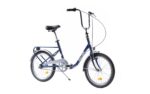 Bicicleta Pliabila Pegas Practic Retro 3S Albastru Cobalt - Image 2