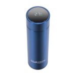 TERMOS  INOX  450 ML, CU INDICATOR LED  PENTRU TEMPERATURA, ALBASTRU, ART OF DINNING BY HEINNER