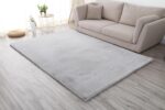 Covor Heinner Shaggy soft blanita Gri  70x140 cm - Image 2