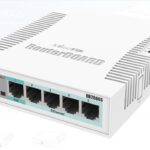 MIKROTIK SMALL SOHO SWITCH RB260GS CSS106-1G-1S, 5 X GIGABIT, Dimensiuni: 113x139x28mm, Sistem operare: MikroTik SwOS, 128Kb Flash, Consum maxim: 5W, 5 x 10/100/1000, 1 x SFP.