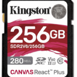 Card de Memorie SDXC Kingston Canvas React Plus Class 10 UHS-II 256GB
