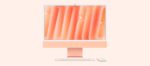 Apple iMAC 24" Retina 4.5k/ Apple M4 (CPU 8-core, GPU 8-core, Neural Engine16-core)/16GB/256GB - Orange - INT KB (2024) - Image 3