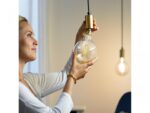 Bec LED inteligent vintage (decorativ) WiZ Connected Filament ClearG125 ,Wi-Fi, E27, 6.7W (60W), 806 lm, lumina alba (2700-6500K),compatibilGoogle Assistant/Alexa/Siri - Image 3