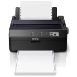 Imprimanta matriceala mono Epson FX-890IIN, dimensiune A4, numar ace: 2x9 pini, viteza 10cpi, rezolutie 240x144dpi, memorie 128KB, limbaje de printare IBM PPDS, ESC/P, interfata USB 2.0, Bidirectional parallel,retea, consumabile: S015329, optional: suport role hartie C811141.