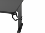 Birou gaming Genesis Holm Modular 160, material lemn/metal, reglabil pe inaltime 70 - 90 cm, iluminare RGB, management cabluri, negru - Image 21