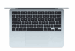 MacBook Air 13.6" Retina/Apple M4 (CPU 10-core, GPU 8-core, Neural Engine16-core)/16GB/256GB - Sky Blue - INT KB (2025) 30W USB‑C - Image 2