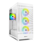 Carcasa Sharkoon Rebel C50 RGB Mid Tower NEGRU