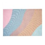 Covor printat, RAINBOW  160x230 cm, lavabil cu spate antialunecare, inaltime fir 3mm