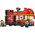 AUTOBUZ TURISTIC ROSU CU ETAJ LEGO 60407 - Image 6