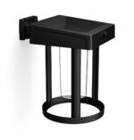 Aplica LED solara pentru exterior cu senzor de miscare Philips CAMILLROUND CLEAR, 1.4W, 4V, 250 lm, lumina calda (3000K), IP44,205x1 90x140mm,Negru - Image 2
