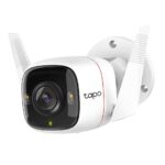 Camera Supraveghere WIFI, wireless TAPO C320WS, 2.4 GHz, WPA/WPA2-PSK, Detectează mișcarea, Compresie video H.264, Frame Rate 15fps, Video Streaming 4MP, (142.3 x 103.4 x 64.3 mm), Senzor Imagine 1/3“ Night Vision 850 nm IR LED up to 98 ft (30m).