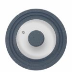 SET 3 CAPACE STICLA CU MARGINE DIN SILICON AJUSTABILA 16/18/20 CM; 22/24/26 CM; 28/30/32 CM; GRI