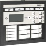 Panou repetor Esser FX808464 GMT 4000 pentru centrale FlexES Control siIQ8Control, montaj aparent, conectare la interfata RS485 sau TTY (infunctie de centrala), panou de comanda capacitiv, conectarea optionalaredundanta sau neredundanta, ecran grafic cu 6 linii a cate 20caractere, etichetele-text