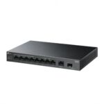 "10-Port Gigabit Desktop Switch with 8-Port PoE+ PORT: 8× Gigabit PoE+ Ports, 1x Gigabit Non-PoE Port, 1× Gigabit SFP Slot SPEC: 802.3at/af, 61 W PoE Power,  Desktop Steel Case FEATURE: Extend Mode for 250m PoE Transmitting, Isolation Mode, PoE Auto Recovery, Plug and Play" - Image 2