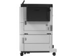 Imprimanta laser mono HP LaserJet Enterprise M806dn, dimensiune A3 ,duplex, viteza max 56/28ppm (A4/A3), rezolutie 1200x1200dpi, procesor800 MHz, memorie 1GB, alimentare hartie 500 coli + 500 coli, 1 tavamultifunctionala de 100 de coli, limbaje de printare HP PCL6, 5e ,emulare PostScript 3, PDF - Image 4