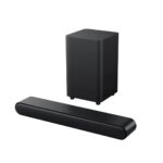Soundbar TCL S642WE, 2.1, 200W, Bluetooth 5.3, Virtual X, Dolby, DTS, Subwoofer Wireless, Negru