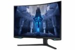 Monitor Samsung 32" LS32BG750NPXEN, Curvature: 1000R, Diagonal (inch): 32, Diagonal (cm): 81, Aspect ratio: 16:9, Panel: VA, Resolution: 3840x2160, Refresh Rate: 165Hz, Response time GtG: 1ms, Brightness (max): 350 cd/m², Contrast (static) : 1M:1, Viewing angle: 178°/178°, Color Gamut Type: 93% DCI - Image 8