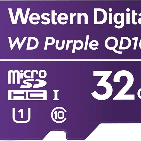 Card de Memorie Micro Secure Digital Card Western Digital, 32GB, Clasa 10, Purple