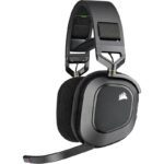 Casti Gaming Head-band CORSAIR HS80 RGB, Fara Fir, Negru