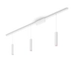 Spot LED RGB Philips Hue Perifo, kit de baza, 3 spoturi, Bluetooth ,control vocal, 24V, lumina alba si color (2000-6500K), IP20, 171.5cm,Alb