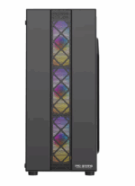 Carcasa PRO GAMING JAX, RGB, Mid Tower, Black - Image 3