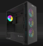 Carcasa AQIRYS Naos Pro ARGB, Mid Tower, Black