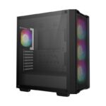 Carcasa DeepCool CC560 MESH V2, RGB, Mid Tower, Black - Image 2