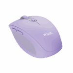 Mouse Wireless TRUST Ozaa, 3200 dpi, Liliac - Image 2