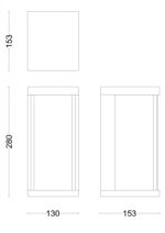 Aplica LED pentru exterior Philips KYRIE, 12W, 1500 lm, lumina calda(2700K), IP44, 280x153x130mm, Negru - Image 3