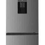 Combina frigorifica HEINNER HC-HM260XWDE++, 260 l, Clasa E, Dozator apa, Aspect inox