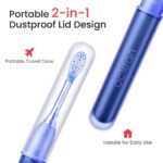 Periuta de dinti sonica Oclean Ease, Functii: smart timer 2 min, 2 moduri de utilizare, 45 dB, IPX7 waterproof, durata baterie pana la 120 zile, protectie impotriva prafului, perfecta pentru calatorii, culoare: portocaliu - Image 2