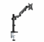 Brat monitor Neomounts DS70-750BL1; pentru display-uri cu diagonale 17"-27", sistem de prindere VESA 75x75~100x100, greutate maxima suportata 7kg, full motion, tilt +45°, swivel 90°, rotate 180°; gas spring; culoare negru. Garantie 5 ani - Image 3