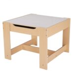 Set masuta si 2 scaune , lemn natur, U-Grow - Image 3