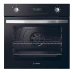 Cuptor Candy Multifunctional Display FIDC N605 L Idea, MF8fan assisted, A+, display, aquactiva, embossed cav., transparent glass, black, CHIMNEY
