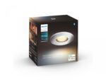 Spot LED incastrat Philips Hue Adore Bathroom, Bluetooth, GU10, 5W ,350lm, lumina alba (2200-6500K), IP44, 9cm,Crom - Image 2