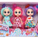 SET DE 5 MINI PAPUSI, SWEETYZ, 12 CM