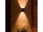 Aplica LED RGB pentru exterior Philips Hue Resonate UP&DOWN, 2x8W(98W), 1200 lm, lumina alba si color (2000-6500K), IP44, 93x120x180mm,Negru - Image 2