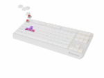 Tastatura gaming mecanica wireless Genesis Thor 230 TKL, iluminare RGB, 87 taste, 11 butoane multimedia, alb - Image 2