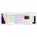 Tastatura Mecanica Gaming AQIRYS Aludra, RGB, USB, Alb