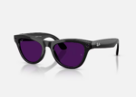 RayBan Meta SKYLER High Bridge Fit - Shinny Black - Amethyst Transitions® Gen2 - Image 2
