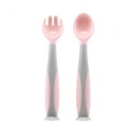 Set lingurita si furculita , roz, U-Grow