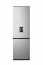 Combina frigorifica HEINNER HC-HS268SWDF+, 268 l, Clasa: F, Dozator apa, Argintiu