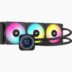 Cooler Procesor CORSAIR iCUE H150i ELITE LCD XT NEGRU